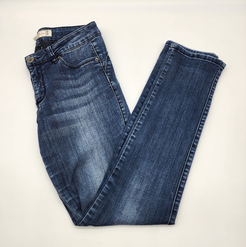 Womens 11 Just Jeans Fit Enhancer Blue Straight Leg Jeans - Picture 15 of 16